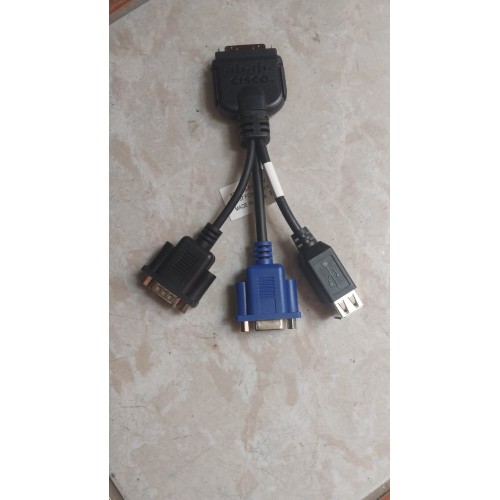 Adaptador dongle - (USB,DB9,VGA ) cable CISCO
