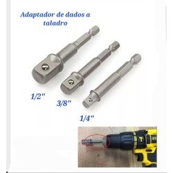 Adaptador p/taladro TRUPER