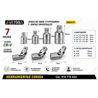 adaptadores cardan x 7 unidades UYUSTULS