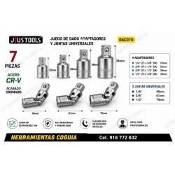 adaptadores cardan x 7 unidades UYUSTULS