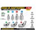 adaptadores cardan x 7 unidades UYUSTULS