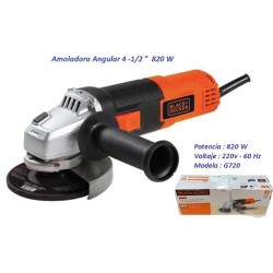 Amoladora 820 W - 4 1/2" - Black&Decker