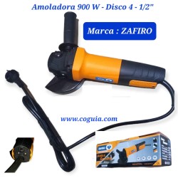 Amoladora 900W 4 1/2" - B ZAFIRO