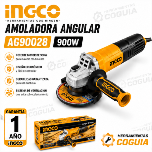 Amoladora 900W - 4 1/2" - INGCO Amoladora 900W - 4 1/2" - INGCO