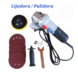 Amoladora 900 W - 4 1/2" pulidor ZAFIRO