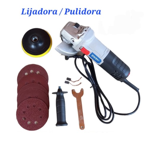 Amoladora 900W - 4 1/2" pulidor ZAFIRO