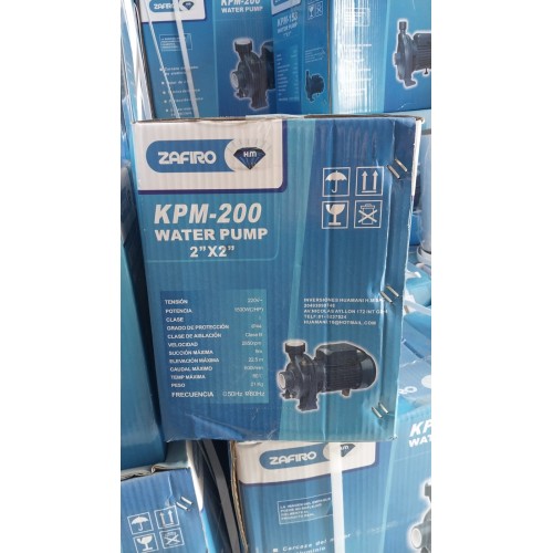 Bomba de agua 2 HP 2"x 2"  - ZAFIRO