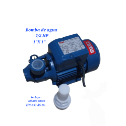 Bomba de agua periferica  1/2 HP MEBA