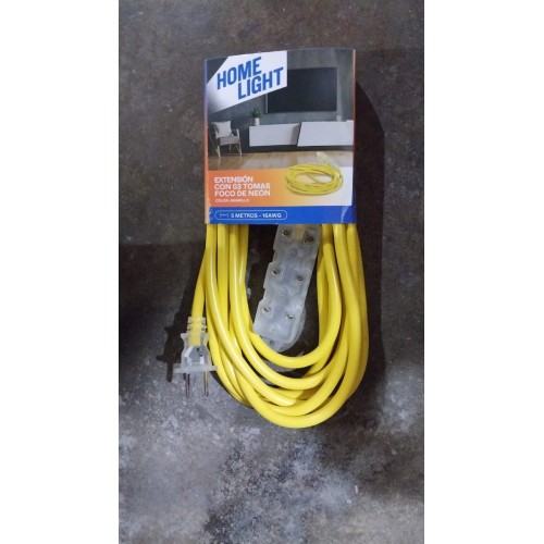 Cable extension 5 metros 16 AWG