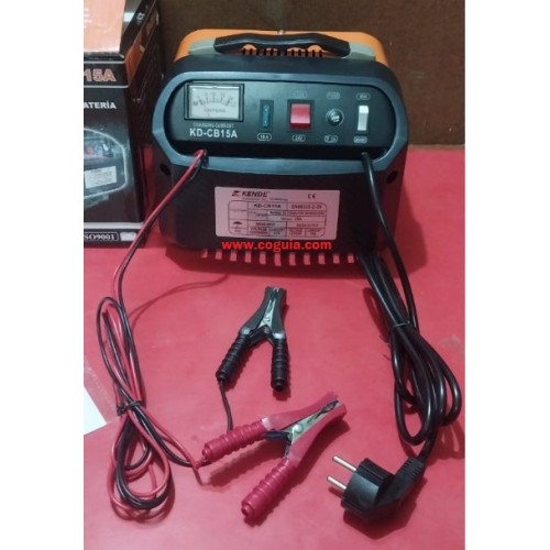 Cargador de bateria 15 Amperios - KENDE Cargador de bateria 15 Amperios - KENDE