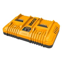 Cargador  Rapido  doble conexion 4 Amperios - INGCO