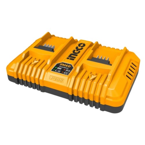 Cargador  Rapido  doble conexion 4 Amperios - INGCO