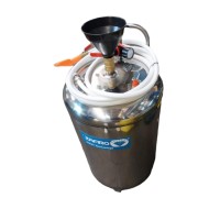 Champunera acero para lavado de vehiculos  - 80 litros