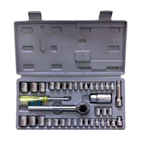 Dados mecanica x 40 unidad Encastre 1/4 &3/4 AIWA Dados mecanica x 40 unidad Encastre 1/4 &3/4 AIWA
