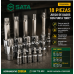 Dado con punta TORX 18 PIEZAS ST09052SJ SATA Dado con punta TORX 18 PIEZAS ST09052SJ SATA