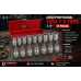 Dados torx Hembra - Macho 16 unidades TOOLMAX