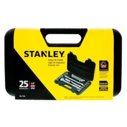 Dados mecanica x 25 unidad Encastre 1/2 STANLEY