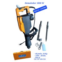 Demoledor 1800W -18kg  sds MAX ZAFIRO