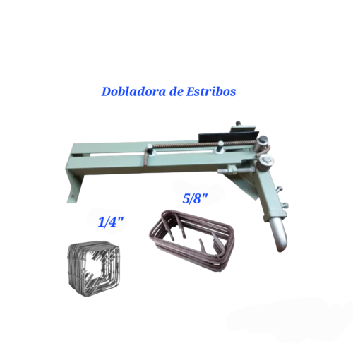 Dobladora de Estribo 1/4" a 5/8"