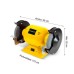Esmeril de banco 1/2HP piedra 6" STANLEY
