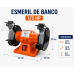Esmeril de banco 1/3HP piedra 5" ZAFIRO