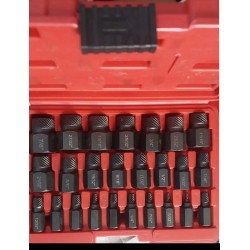 Extractor de pernos x 25 Unidades.  NEW KING