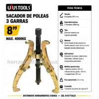 Extractor de rodamientos 8 pulgadas UYUSTUL