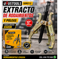 Extractor de rodamientas 12 pulgadas UYUSTULS