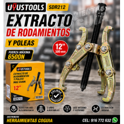 Extractor de rodamientas 12 pulgadas UYUSTULS