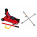 Gata Lagarto 2 ton + maletin  + Llave cruz - JACK
