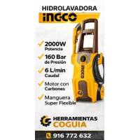 Hidrolavadora 2000 W - INGCO