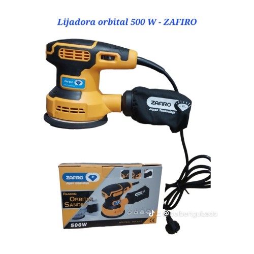 Lijadora roto orbital 500W ZAFIRO