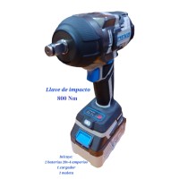 Llave de impacto 20 V -4 amperios-Torque 800 Nm DEKO