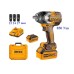 Llave de impacto 850 Nm  4 amperios INGCO