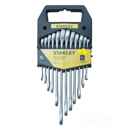 Llaves mecanico x12 unidades STANLEY