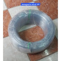 Manguera 3/8 L transparente - (nivel)
