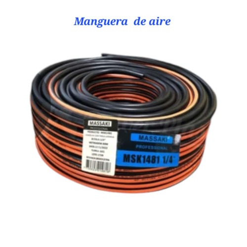 Manguera de aire rollo de 80 metros - 400PSI MSK 1840