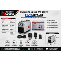 Maquina de Soldar 200 Amper caja KENDE
