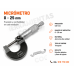 micrometro 0-25 mm punta de carbono