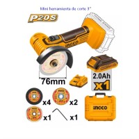 Mini Herramienta de corte 3" de 20v  INGCO