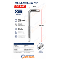 Palanca L  1/4