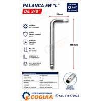 Palanca L  3/8