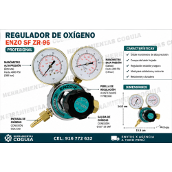 Regulador de Oxigeno ENZO