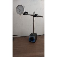 Reloj comparador naranja  + Base magnetica