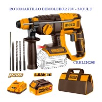 Rotomartillo 20v - 2Joule  INGCO