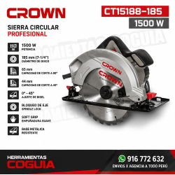 Sierra Circular 1500 W - 7 1/4"- CROWN