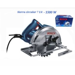 Sierra circular 1500W- 7 1/4"- BOSCH