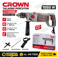 Taladro 1050 W Percutor 5/8"  CROWN