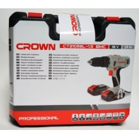 Taladro Percutor Inalambrico 18 V - 1.5 amper    CROWN