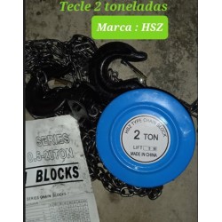 Tecle manual 2 tonelada - TOYOMAQ